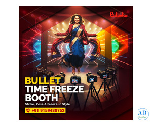Bullet Time Freeze Booth – 360° Matrix Photography for Events