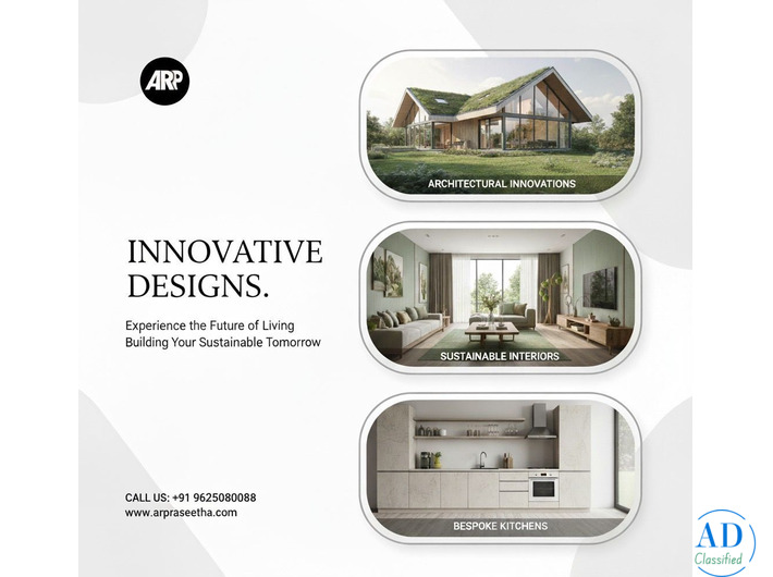 Innovative Sustainable Architecture and Interiors