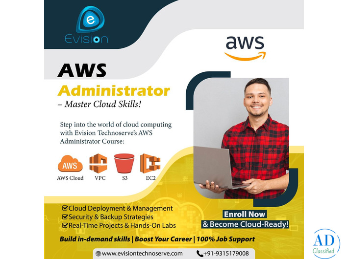 AWS Administrator – Build Cloud Skills That Power the Future - Evision Technoserve