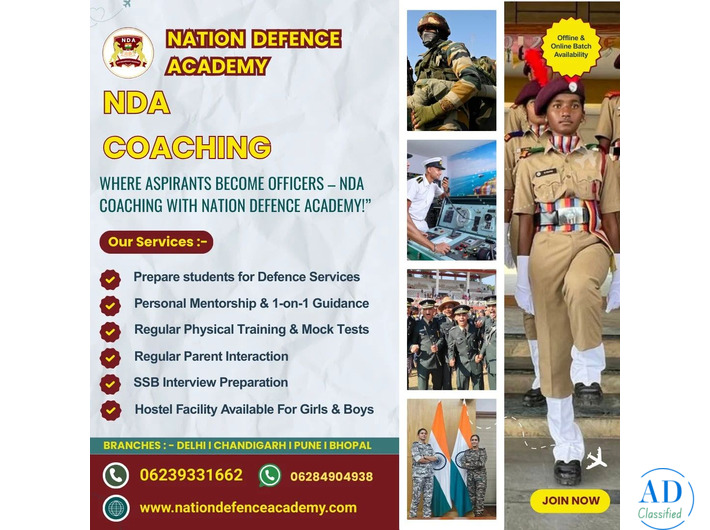 NDA Schooling Program In Pune