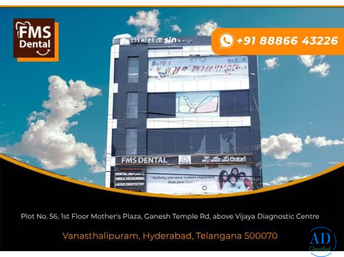 Trust your smile to the top-rated dental clinic in Vanasthalipuram