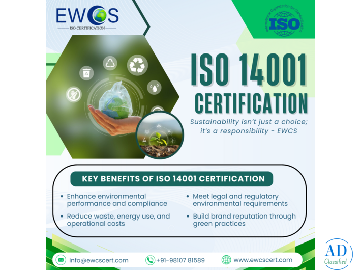 Best ISO 14001 Certification In Delhi