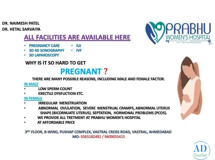 Best Maternity Hospital in Ahmedabad with Expert Gynecologists