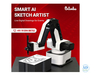 Smart AI Sketch Artist for Events | Live Digital Sketch Bot – Book at Low Price in India