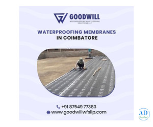 Waterproofing Membranes in Coimbatore | Roof Waterproofing Membrane