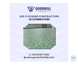 ESD Flooring Contractors in Coimbatore | ESD Flooring Services