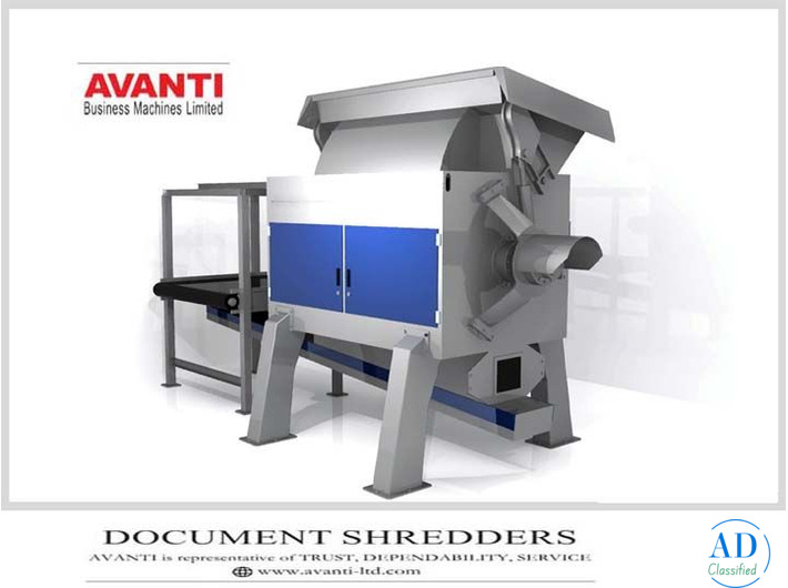 Waste shredders Best price in India – Avanti-Ltd