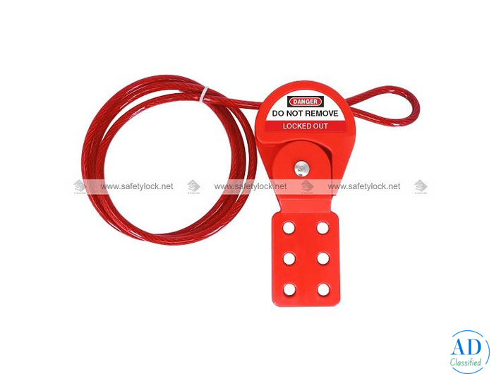 Protect Your Workforce with Strong & Adjustable Cable Lockout Devices