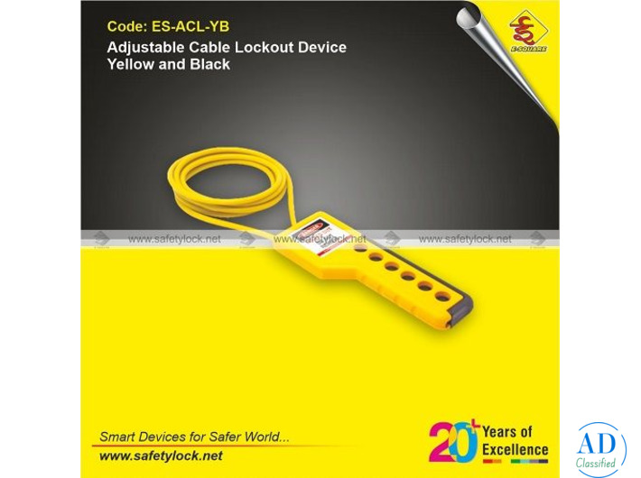 Protect Your Workforce with Strong & Adjustable Cable Lockout Devices