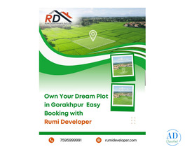 Own Your Dream Plot in Gorakhpur | Easy Booking with Rumi Developer