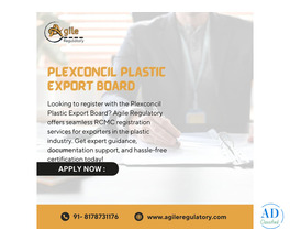 Plexconcil Plastic Export Board RCMC Registration Consultants – Agile Regulatory