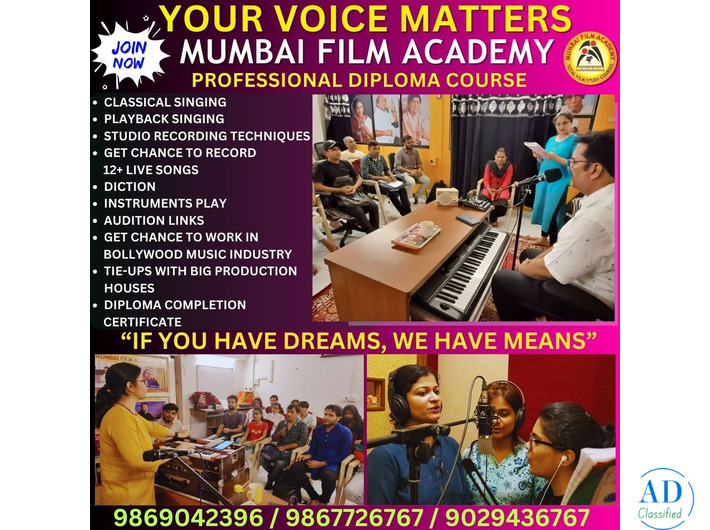 Classical & Playback Singing