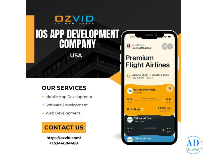Develop Premium Solutions with the Top iPhone App Development Company in New York