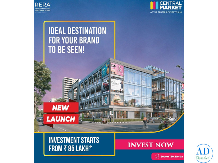 Central Market 120 Noida – A Smart Commercial Investment Opportunity