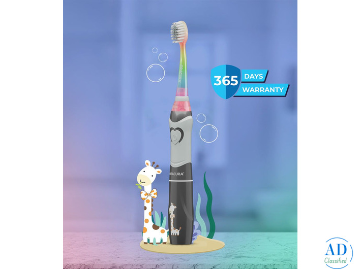 Best Toothbrush in India – Oracura Sonic Toothbrush for Kids