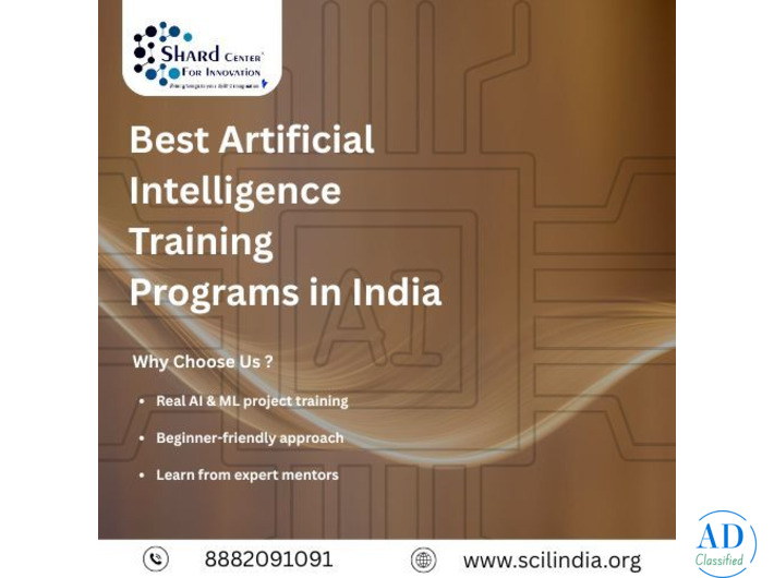 Best Artificial Intelligence Training Programs in India
