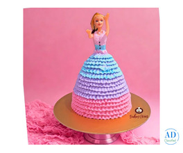 Barbie Theme Cakes Order Luxury Princess Cakes Online in India