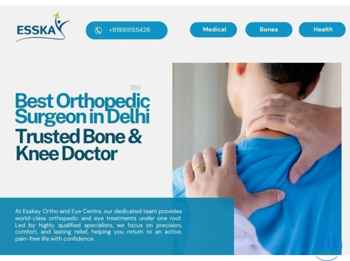 Best Orthopedic Surgeon in Delhi | Trusted Bone & Knee Doctor
