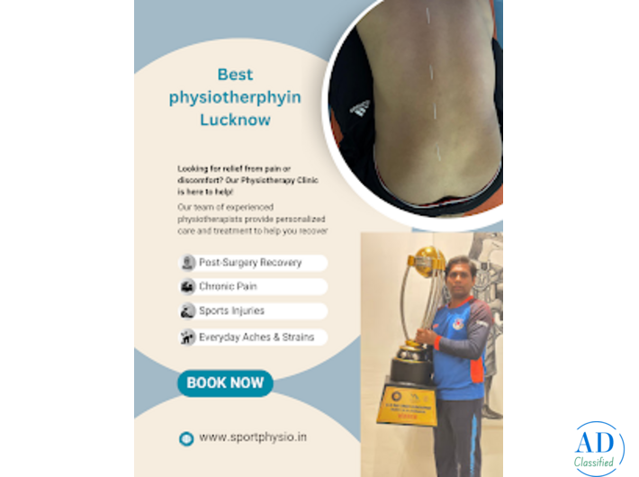 Physiotherapy in Lucknow – Trusted Experts for Back, Knee & Sports Injuries