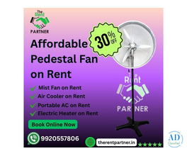 Affordable Pedestal Fan on Rent | Book Online Now