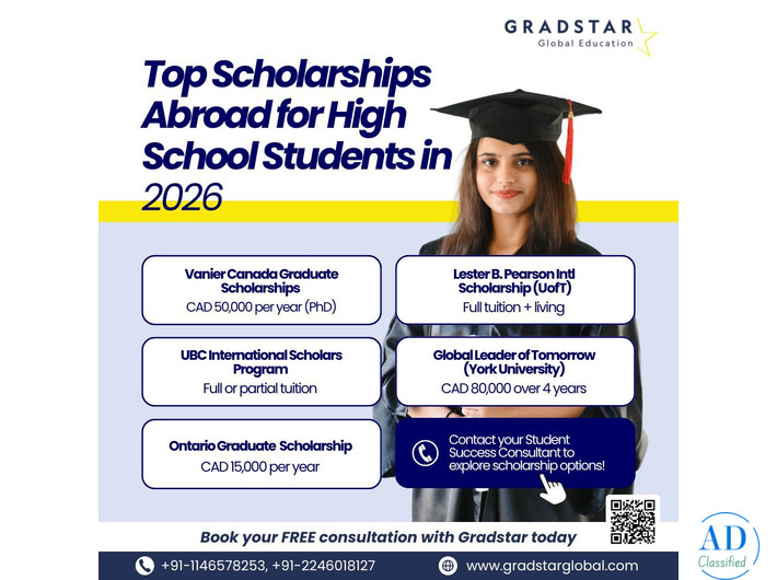 Global Opportunities: 2026 Scholarships for High School Students