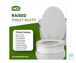 Safe & Comfortable Raised Toilet Seats – Buy Online Today!