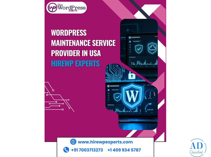 #1 WordPress Maintenance Service Provider in USA – HireWPExperts