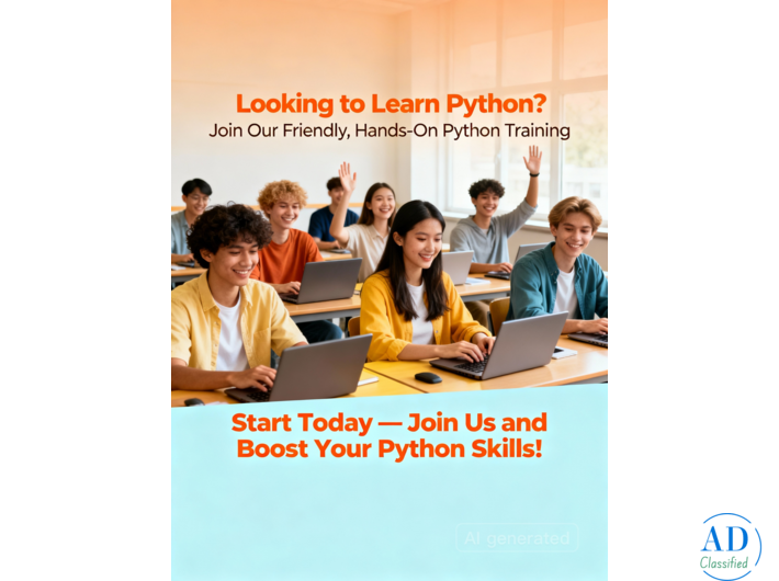 Looking to Learn Python? Join Our Friendly, Hands-On Python Training