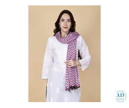 Elegant Cotton Print Dupatta – Add Grace to Every Outfit | Pretty Lady