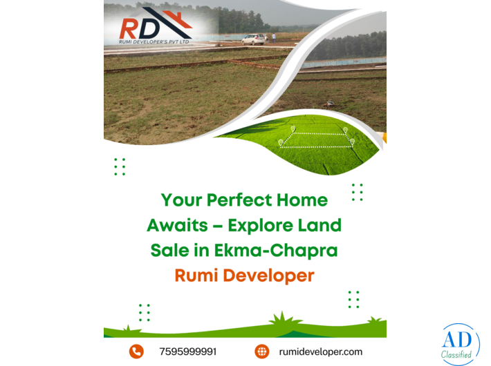 Your Perfect Home Awaits – Explore Land Sale in Ekma-Chapra | Rumi Developer
