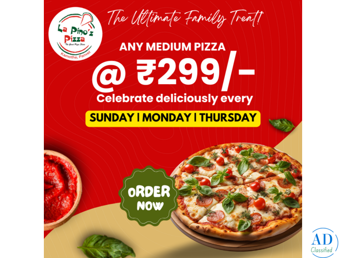 Pizza restaurant near me Kamothe Panvel