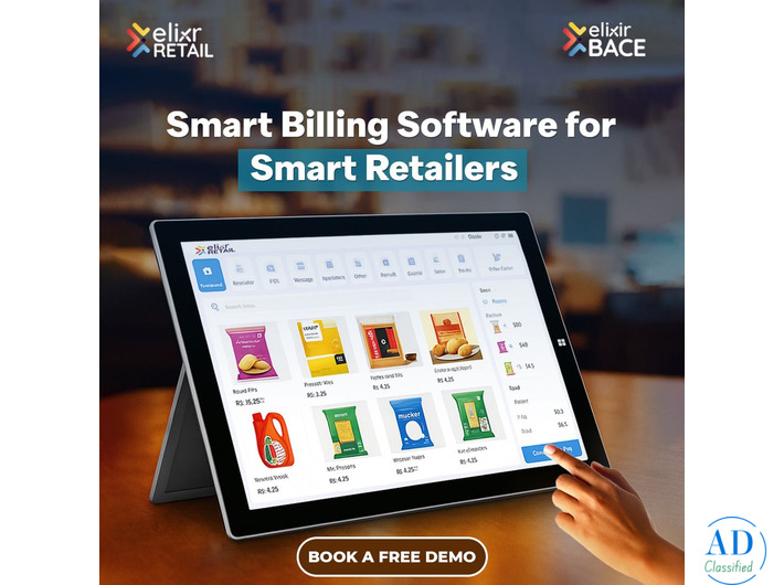 Elixrretail360 - Billing Software for Retail Stores