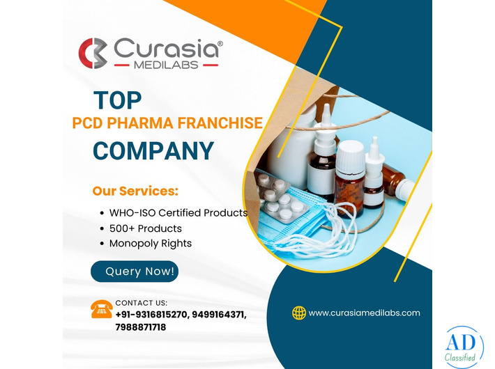 Monopoly PCD Pharma Franchise – Curasia Medilabs