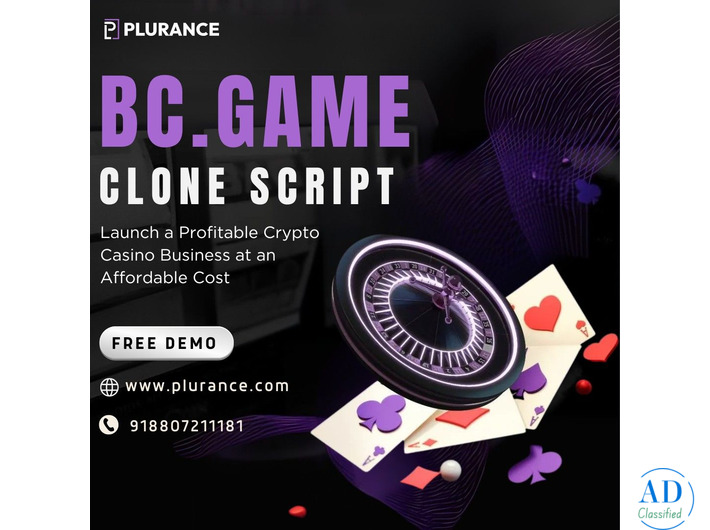 BC.Game Clone Script – Invest in the Future of Crypto Casinos with a Free Live Demo