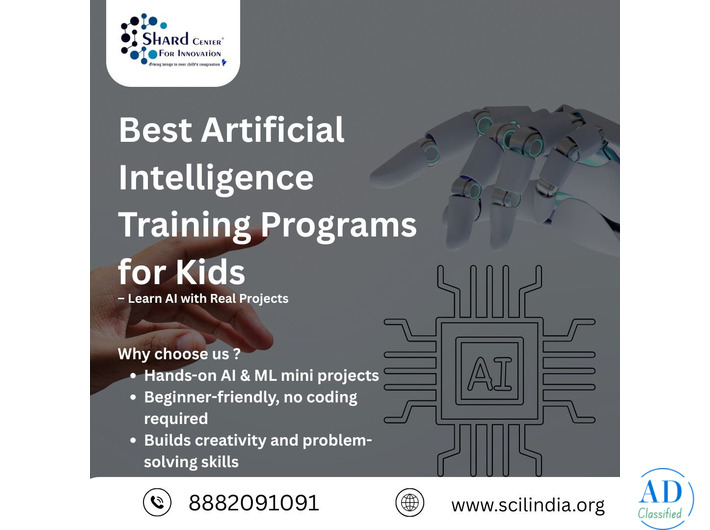 Best Artificial Intelligence Training Programs for Kids – Learn AI with Real Projects