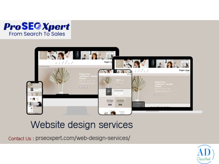 Professional Website Design Services – Custom & Responsive