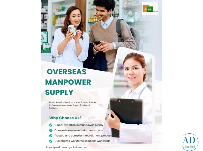 Reliable Overseas Manpower Supply Services for All Industries