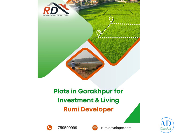 Plots in Gorakhpur for Investment & Living | Rumi Developer