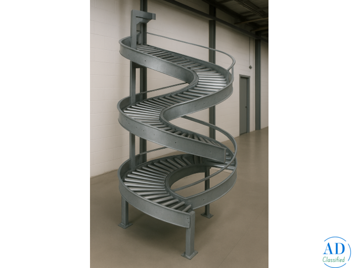 Spiral Gravity Conveyor – Easy Way to Move Goods Down Safely
