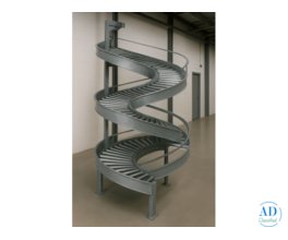 Spiral Gravity Conveyor – Easy Way to Move Goods Down Safely