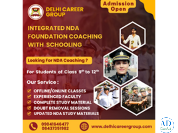 NDA Coaching with Schooling in Chandigarh