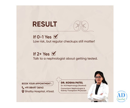 Ahmedabad’s Best Nephrologist in Ahmedabad — Dr. Kosha Patel