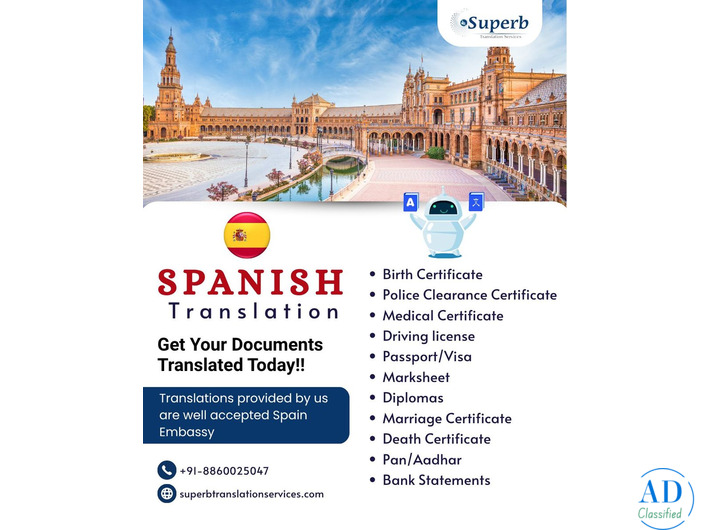 Spanish Documents Translation Fast, Reliable Affordable