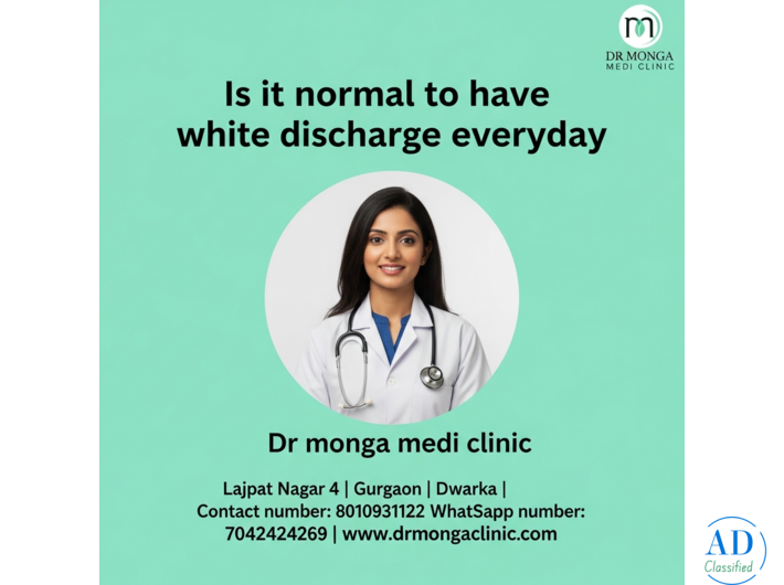 Is It Normal to Have White Discharge Everyday 8010931122
