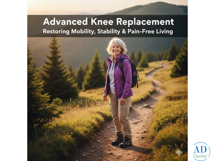 Advanced Knee Replacement: Restoring Mobility, Stability & Pain-Free Living