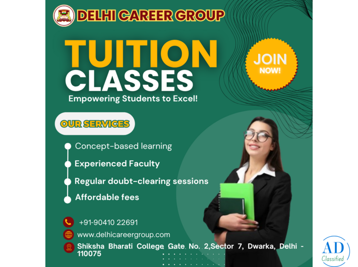 Science Tuition for Class 8 in Dwarka Delhi