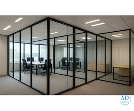 Stylish & Durable Commercial Glass Partitioning