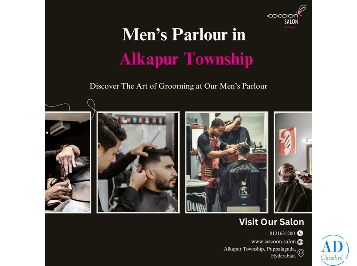 Men's Parlour in Alkapur Township | 8121631200 | Cocoon Salon