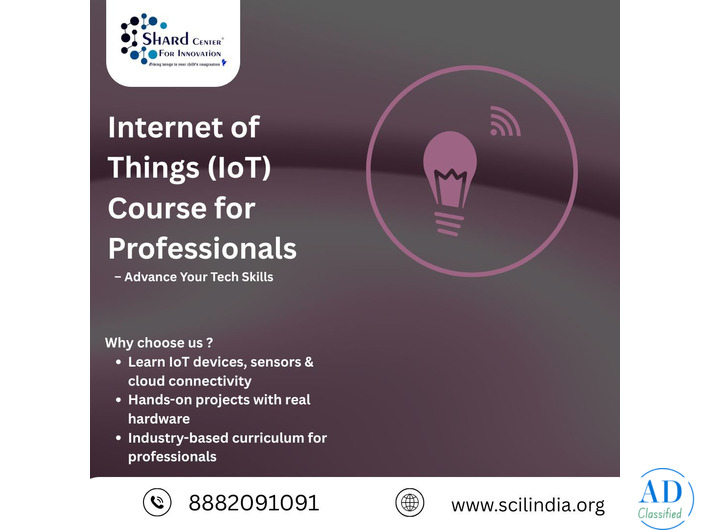 Internet of Things (IoT) Course for Professionals – Advance Your Tech Skills