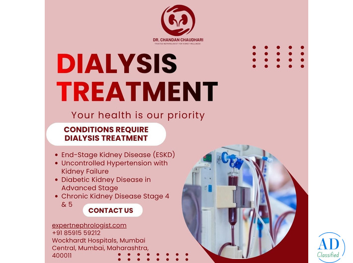 Dialysis Treatment in Mumbai – Expert Care by Dr. Chandan Chaudhari